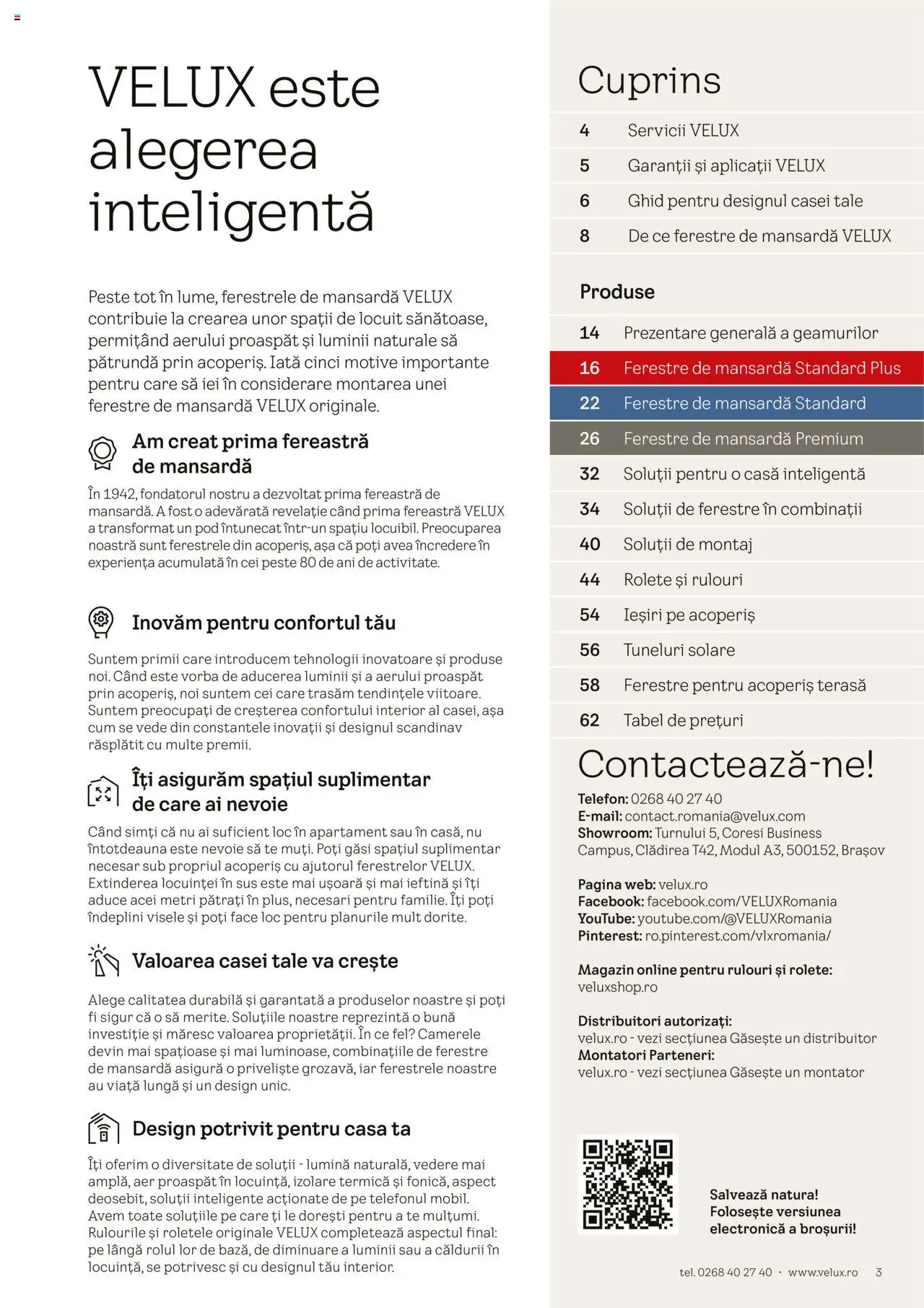 Catalog Velux - pagina 3- valabil de la 25.02.2025