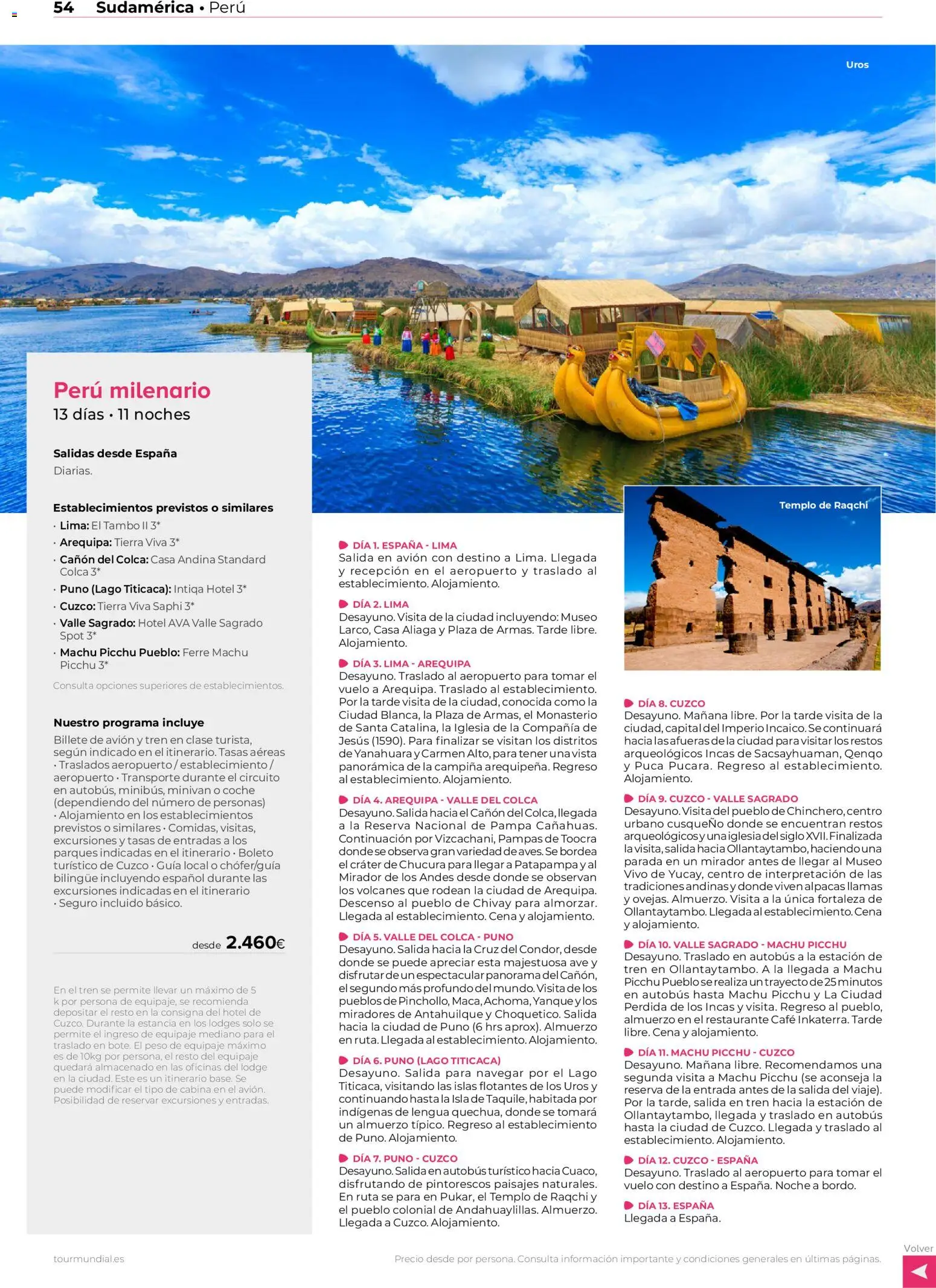 Viajes El Corte Inglés Centroamérica y Sudamérica - Página de 53 - Válido desde 01/01/2026