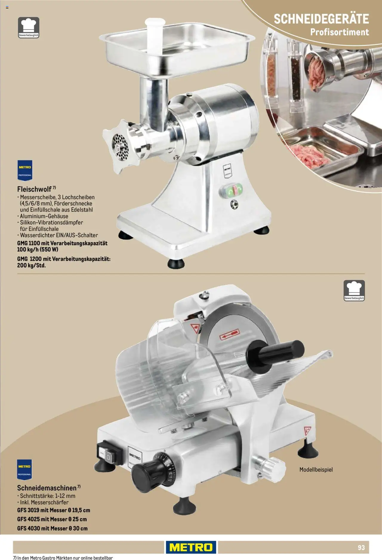 Metro Non Food Sortiment - Seite 93 - gültig ab 01.10.2025