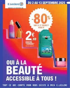 Aperçu E.Leclerc catalogue semaine 36 valable à partir du 02/09/2025