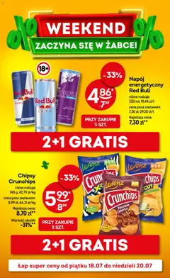 Podgląd Żabka Gazetka - Weekendowe promocje ważny od 18.07.2025