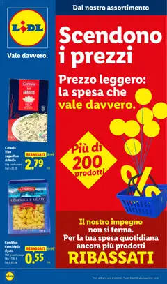 Anteprima Lidl Ribassati catalogo valida dal 08/01/2026