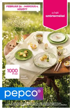 Előnézet Pepco akciós újság érvényes 2026.02.26.-tól