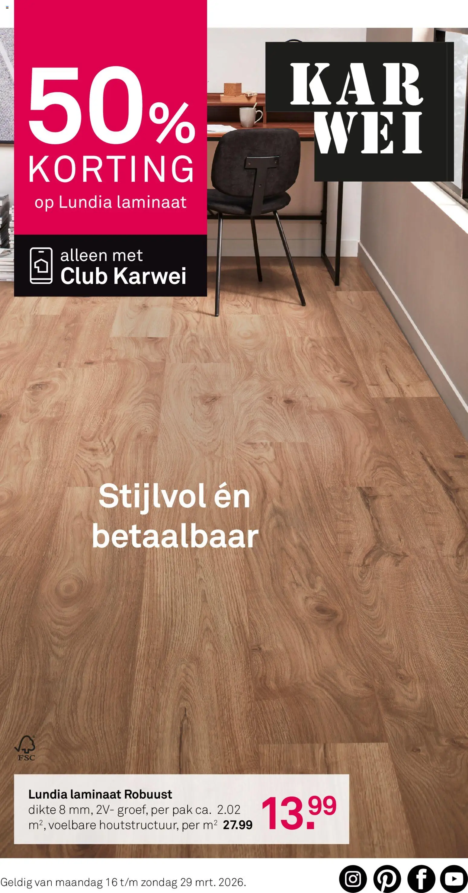 KARWEI folder - pagina 1- geldig vanaf 16-03-2026