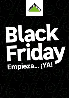 Vista previa del folleto Leroy Merlin Black Friday válido desde 21/10/2025