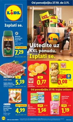 Lidl katalog od 27.10.2025