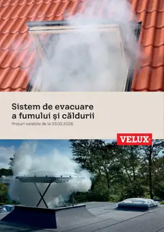 Velux catalog - Sistem de evacuare a fumului și căldurii valabil de la 03.02.2026