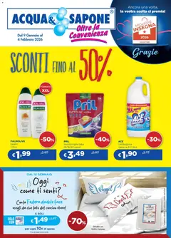 Anteprima Acqua e Sapone Sconti catalogo valida dal 09/01/2026