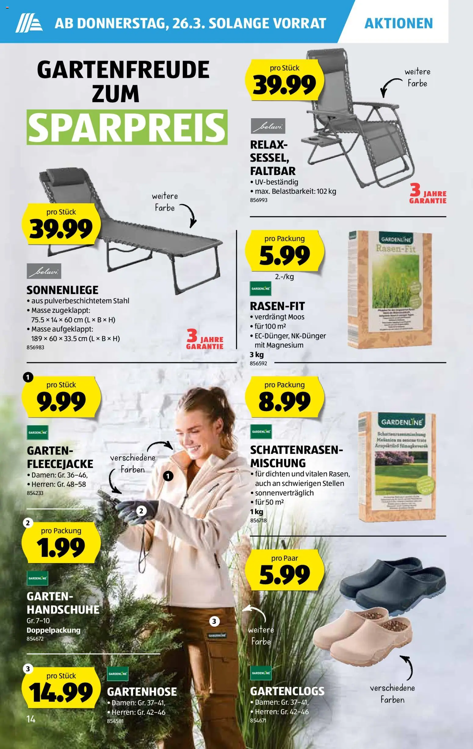 Aldi aktionen - page 15- valid from 26.03.2026