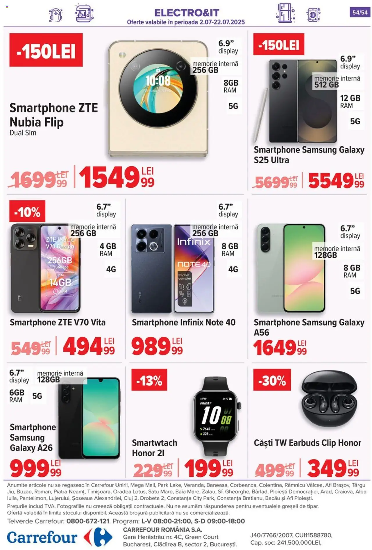 Catalog Carrefour - pagina 54- valabil de la 16.07.2025