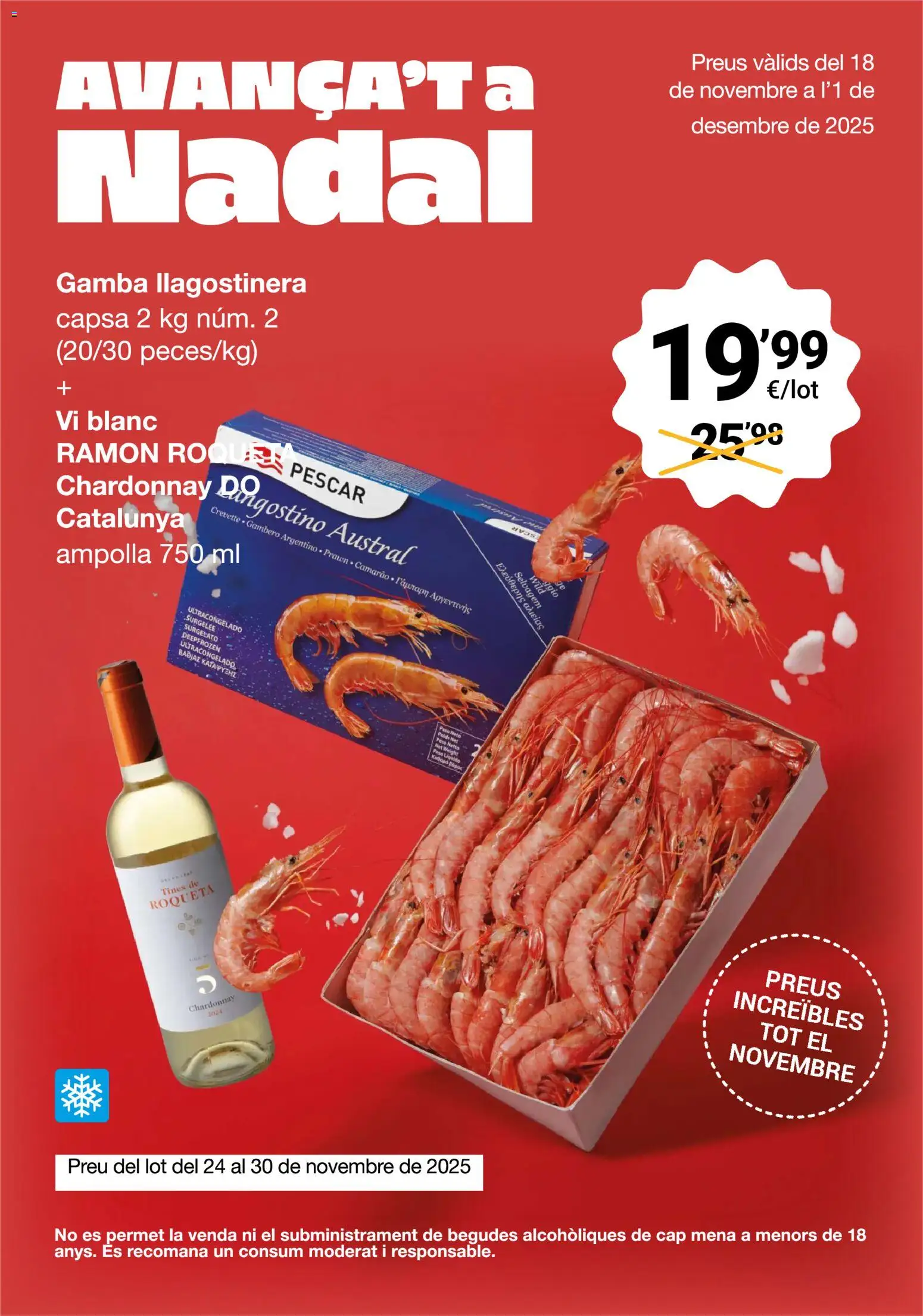 Bonpreu folleto - Página de 1 - Válido desde 18/11/2025