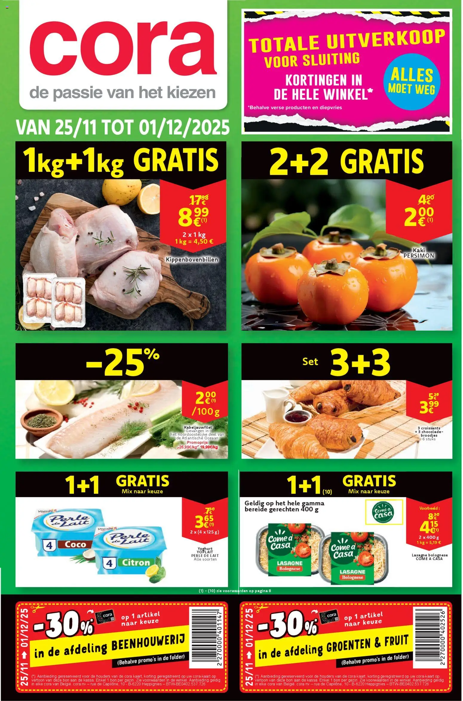 Cora folder week 48 - pagina 1- geldig vanaf 25/11/2025