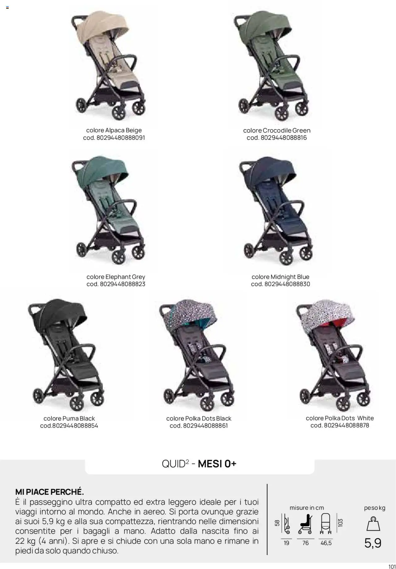 Catalogo Il Passeggino Prenatal	 - pagina 22 - valido dal 01/01/2025