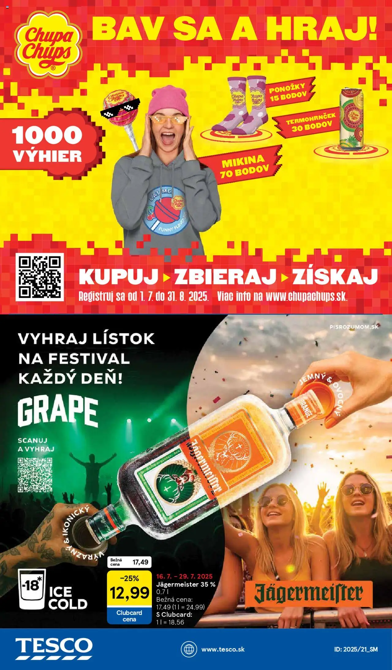 Tesco Supermarket - leták - strana 25- platný od 16.07.2025