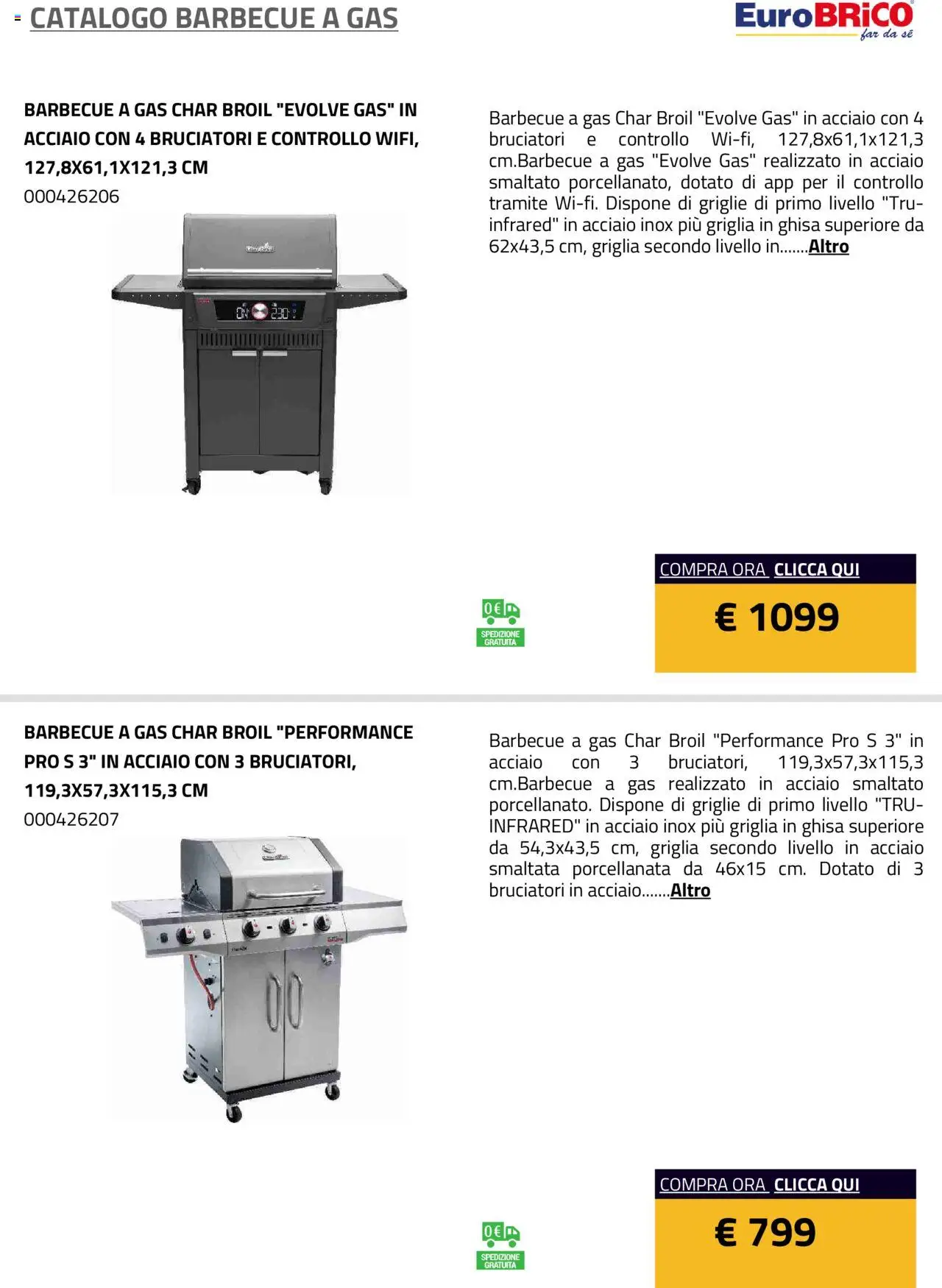 Eurobrico Barbecue a Gas catalogo - pagina 43 - valido dal 23/07/2025