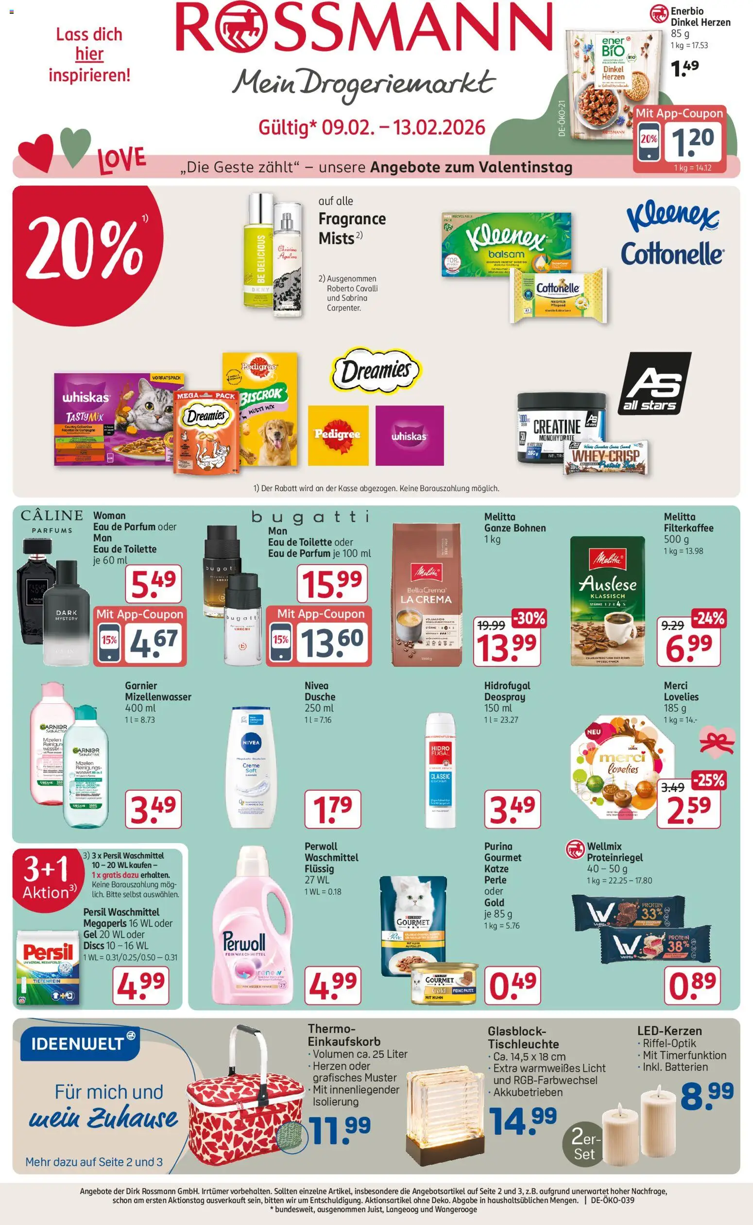 Rossmann Prospekt 	 - Seite 1 - gültig ab 09.02.2026