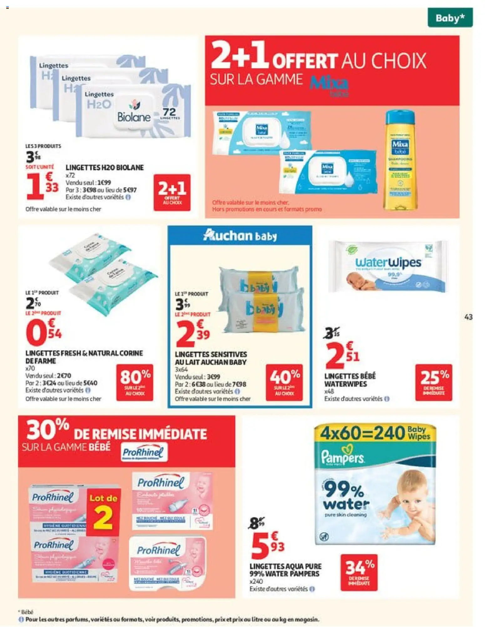 Auchan folder / publicité - page 45- valid from 08/04/2026