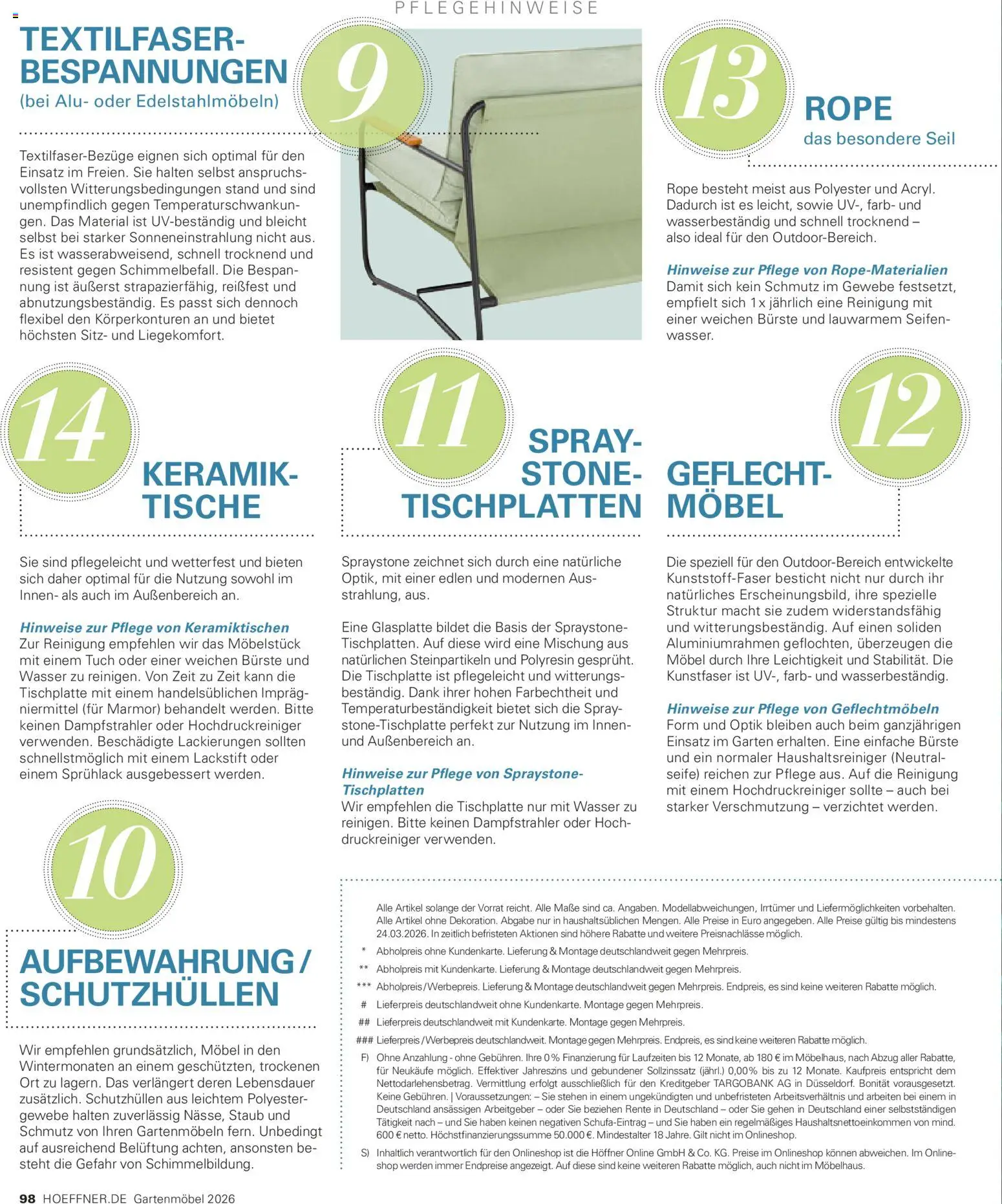 Höffner Prospekt Gartenmöbel - Seite 98 - gültig ab 27.03.2026