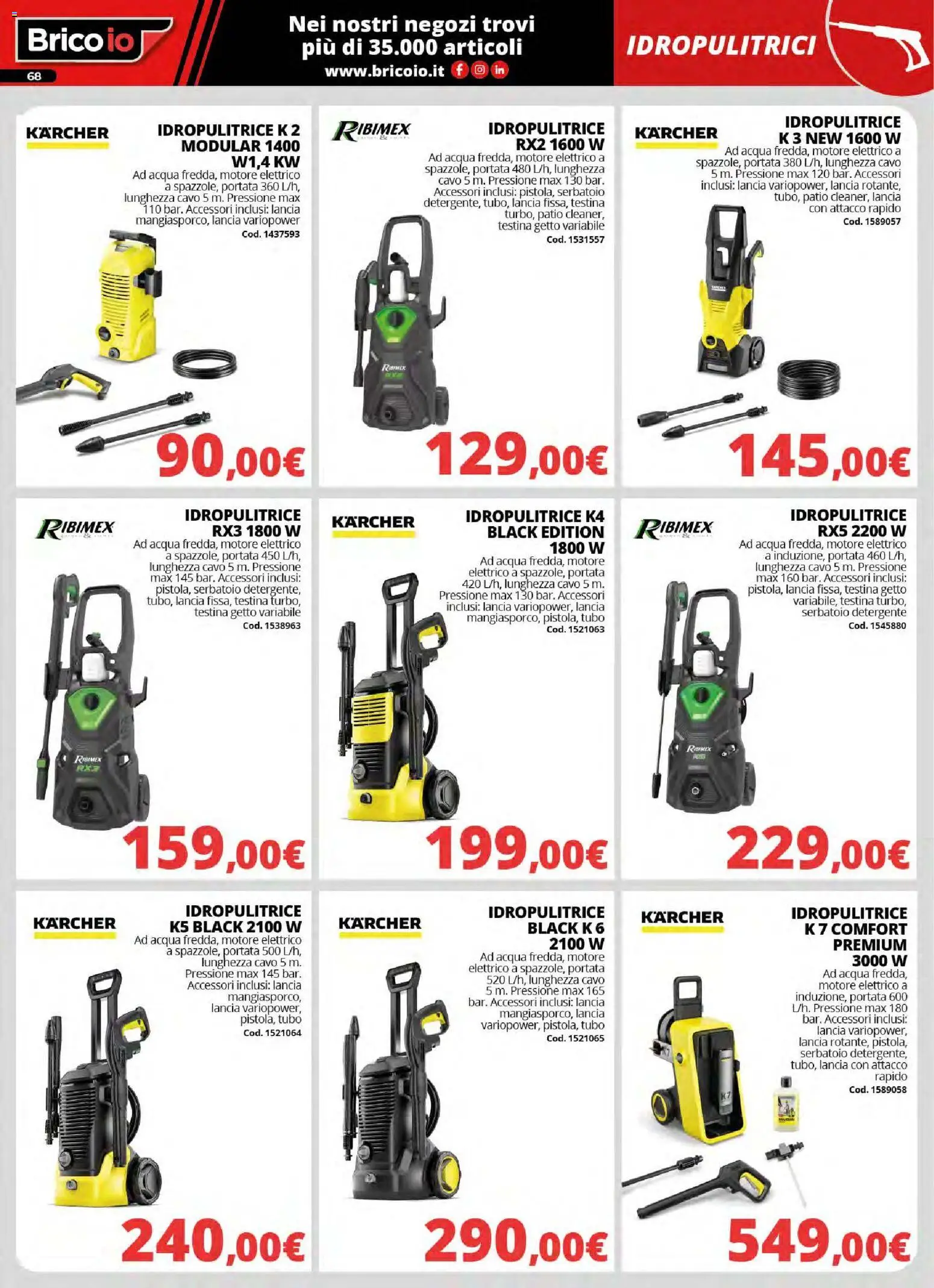 Brico io volantino - pagina 68 - valido dal 30/03/2026