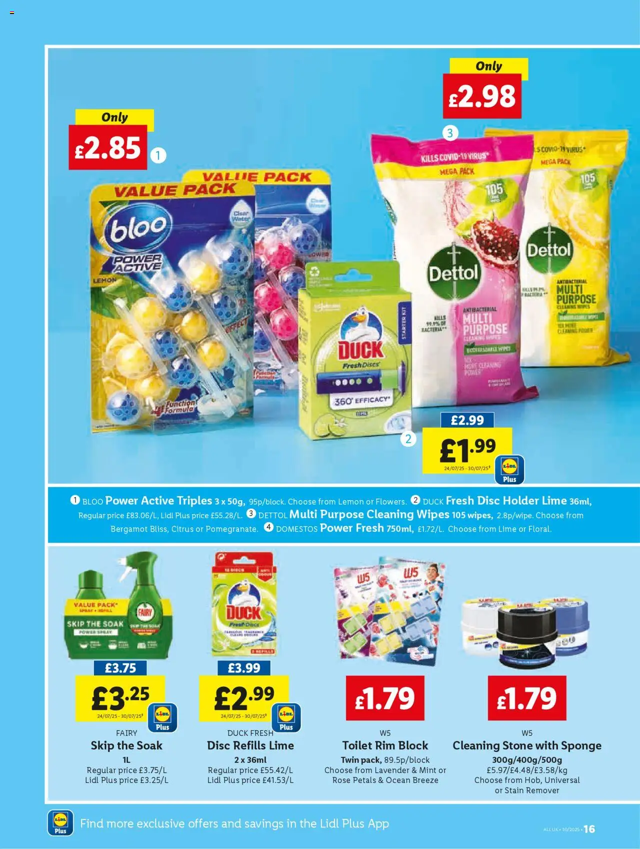 Lidl - Lidl Weekly - page 16- valid from 24/07/2025