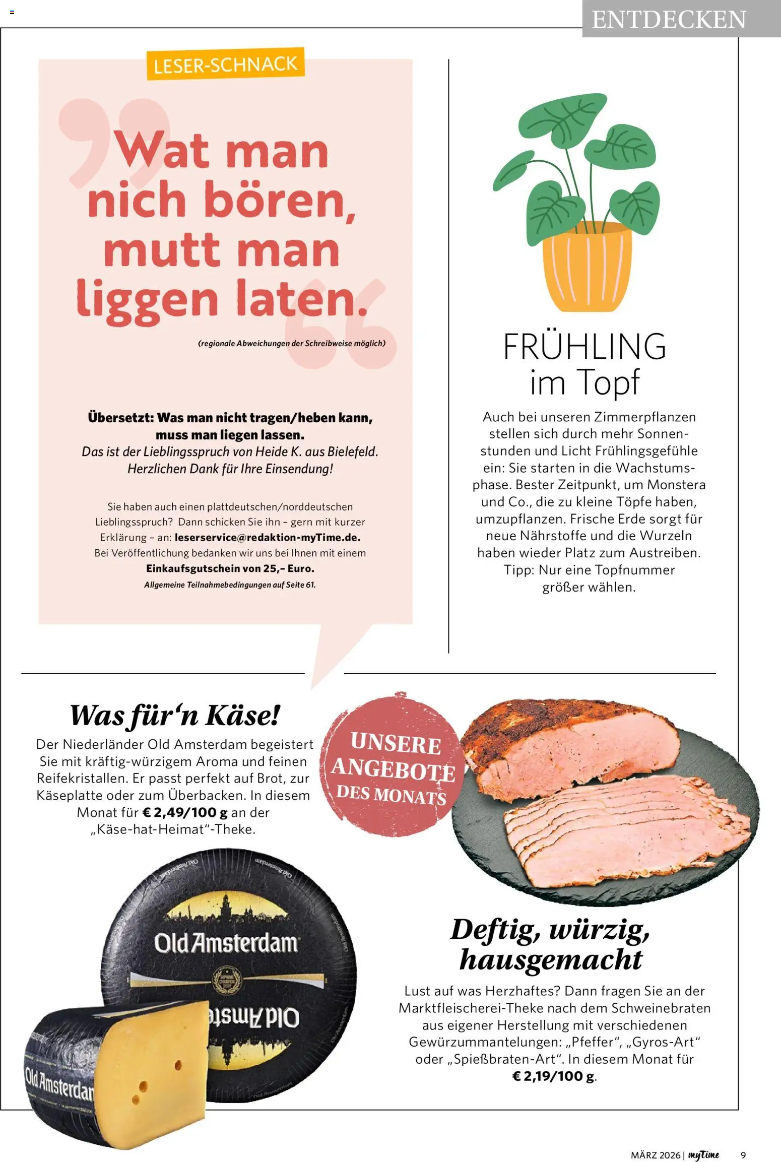 Famila Nordwest myTime März 2026 - Seite 9 - gültig ab 01.03.2026