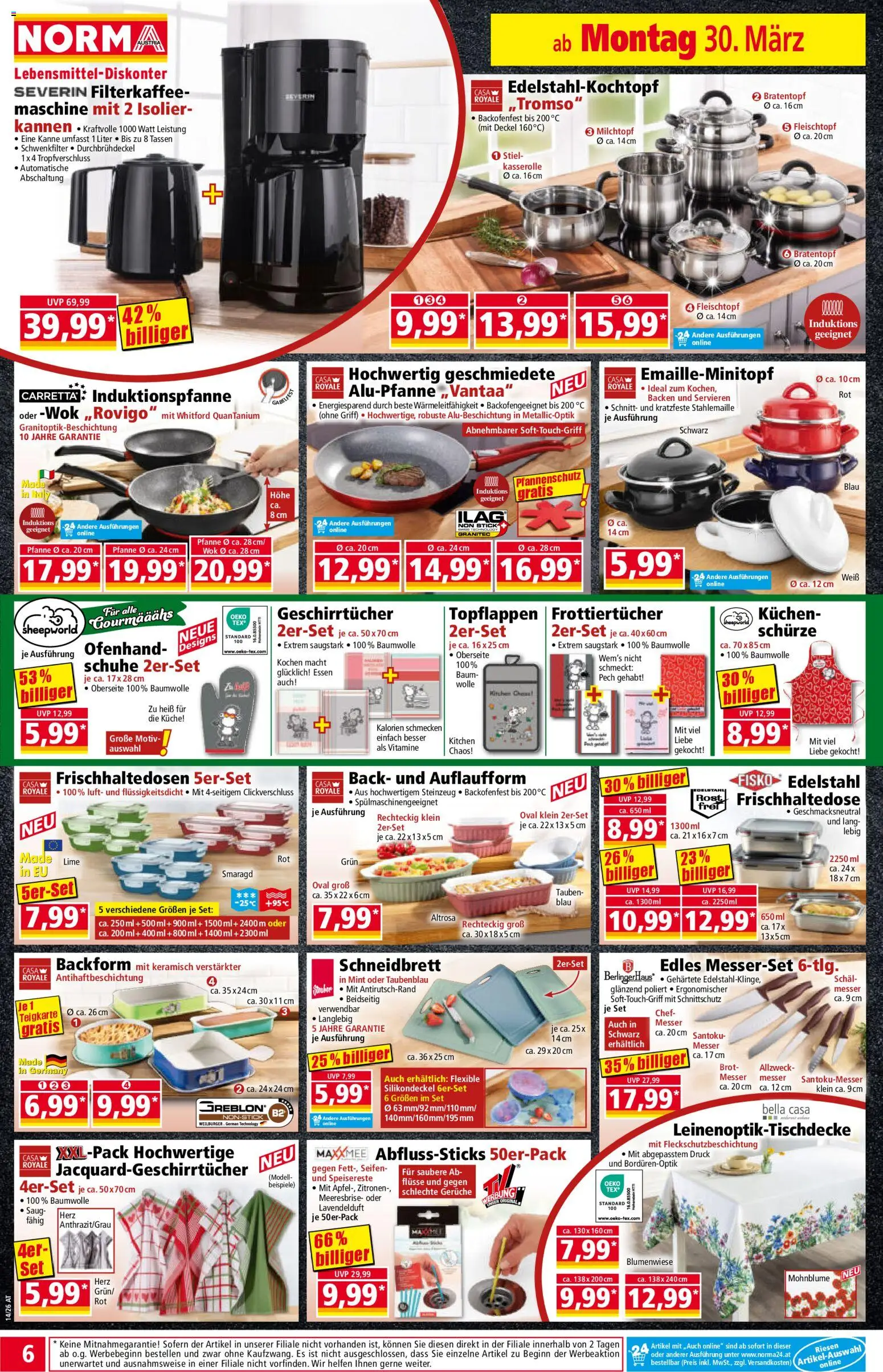 Norma Flugblatt - page 6- valid from 30.03.2026