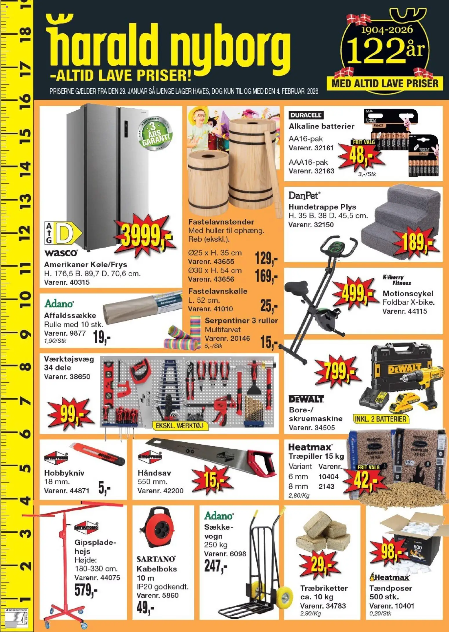 Harald Nyborg - Tilbudsavis - side 1- gyldig fra 29/01/2026