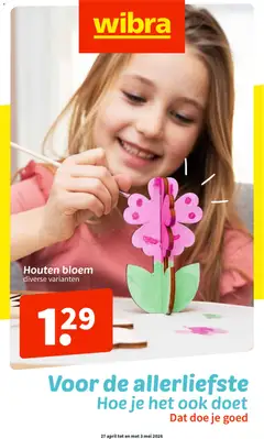 Wibra folder geldig vanaf 27-04-2026