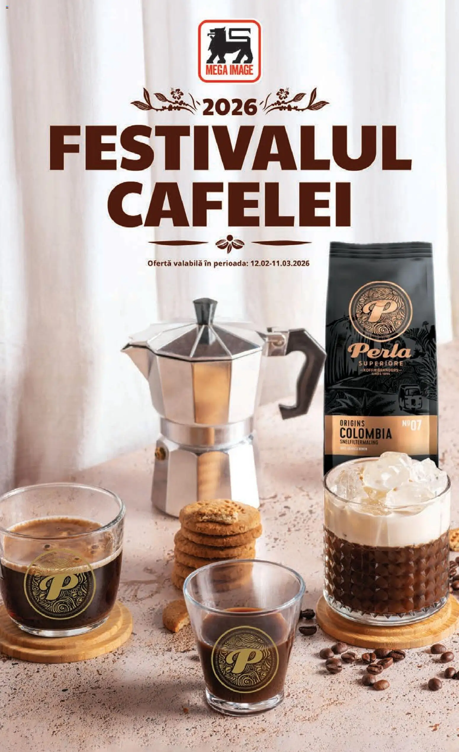 Mega Image catalog - Festivalul cafelei  - pagina 1- valabil de la 12.02.2026
