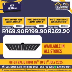 Preview Laduma Hardware Specials valid from 16/07/2025