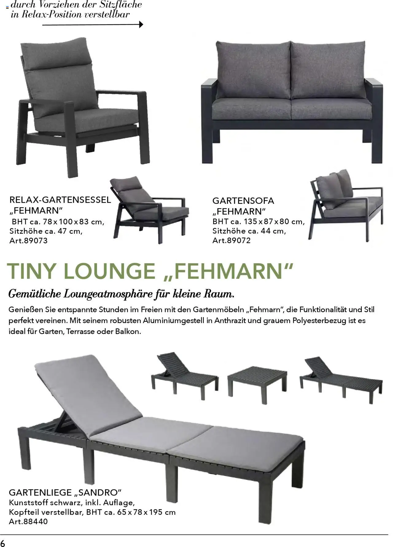 Rahaus Prospekt Gartenmöbel - Seite 6 - gültig ab 07.04.2025
