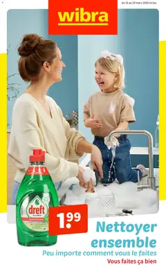 Aperçu Wibra catalouge valable à partir du 16/03/2026