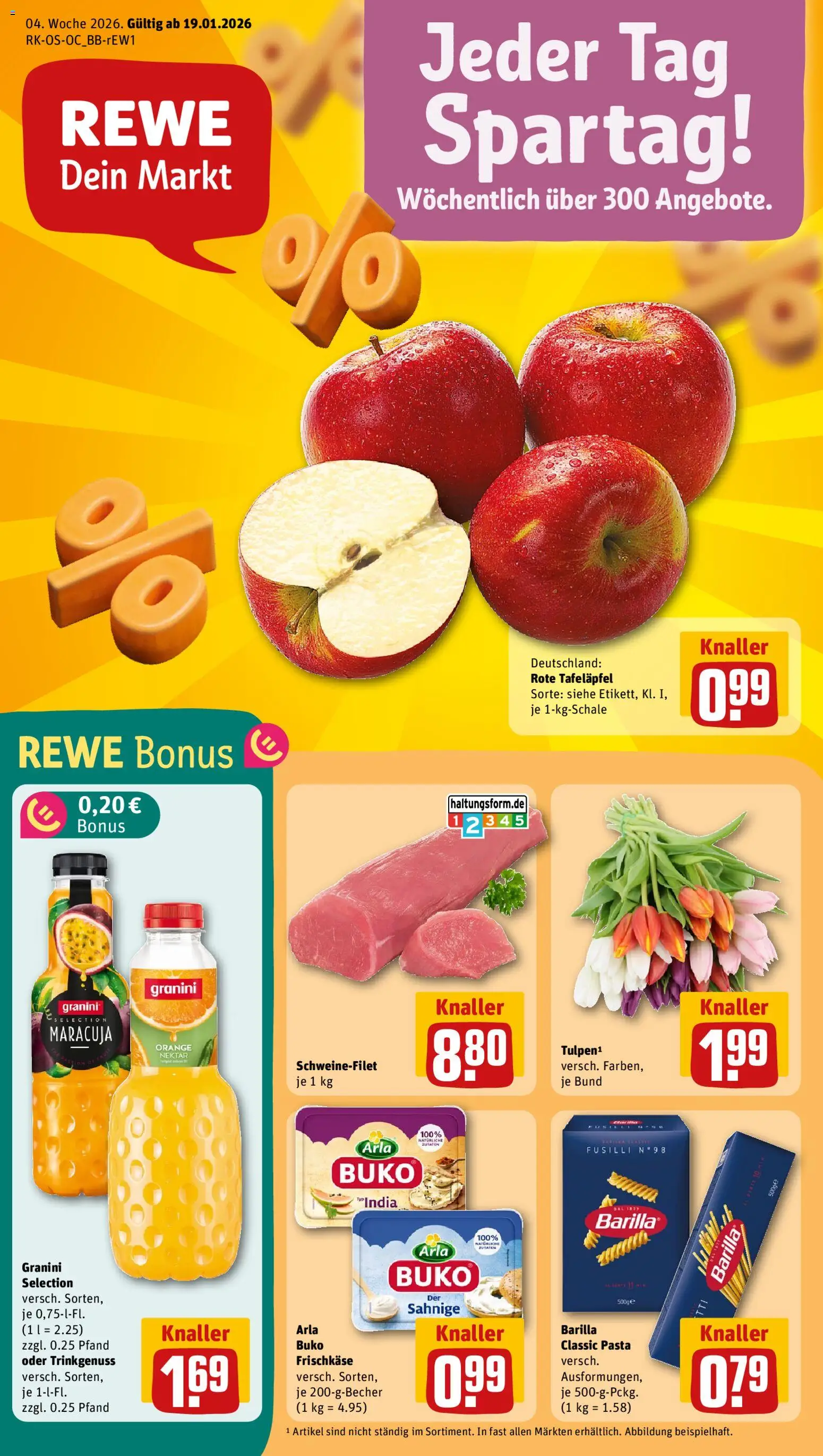 Rewe Prospekt 	 - Seite 1 - gültig ab 19.01.2026