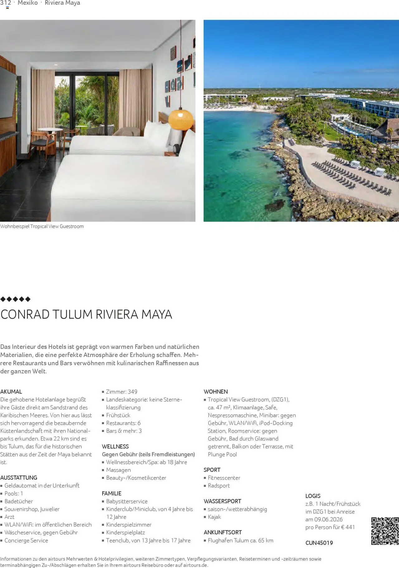 TUI airtours Katalog  Erstklassige Fernreisen 2025/26 - Seite 312 - gültig ab 01.11.2025