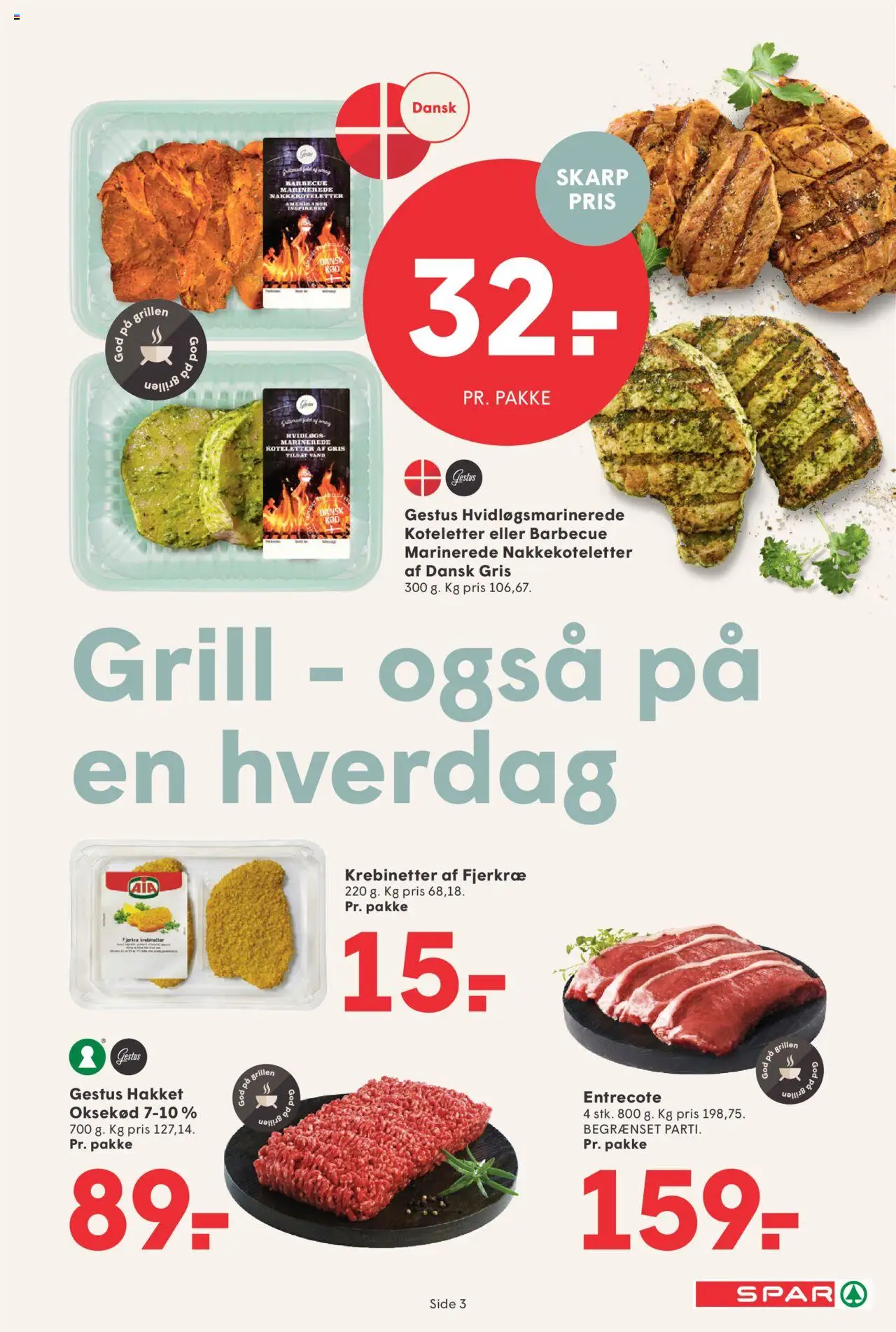 Spar - Tilbudsavis - side 3- gyldig fra 18/07/2025