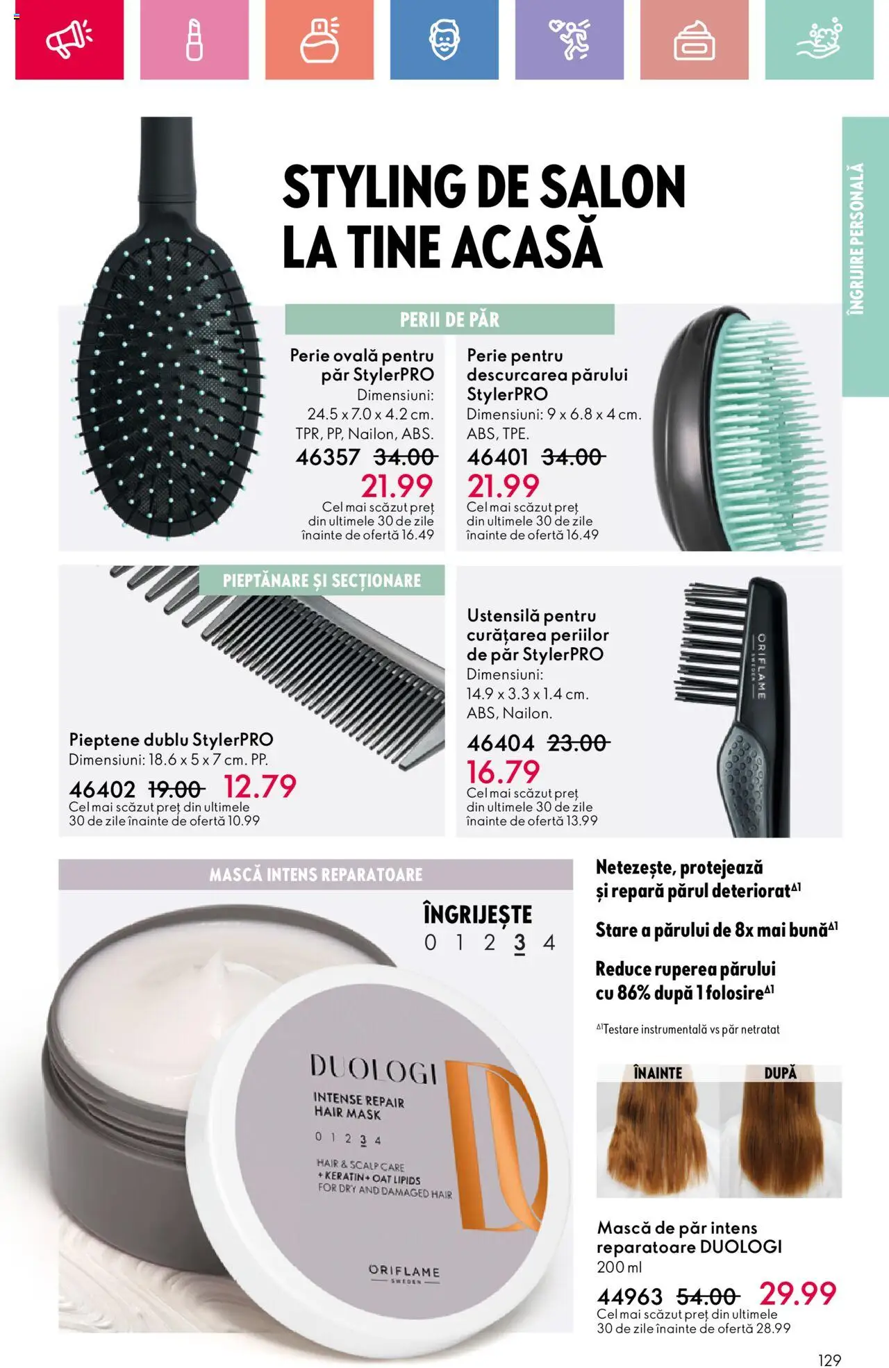 Oriflame catalog 10 2025 - pagina 129- valabil de la 06.07.2025