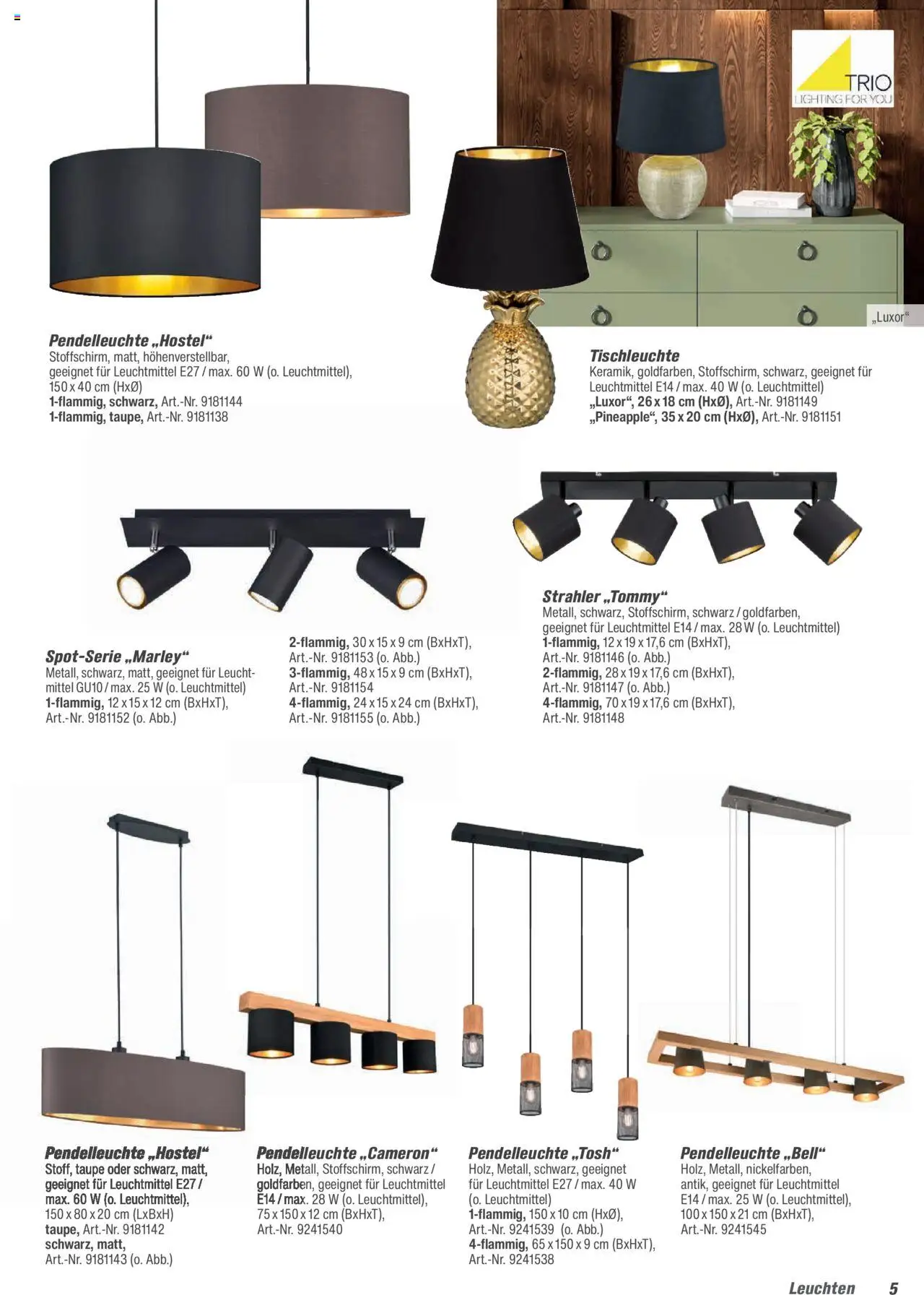 Toom Baumarkt Leuchten & Tapeten  - Seite 5 - gültig ab 01.09.2025