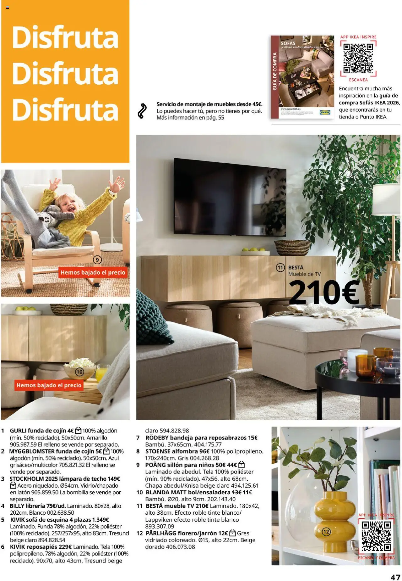 Catálogo IKEA La vida comienza en la cocina - Página de 47 - Válido desde 18/09/2025