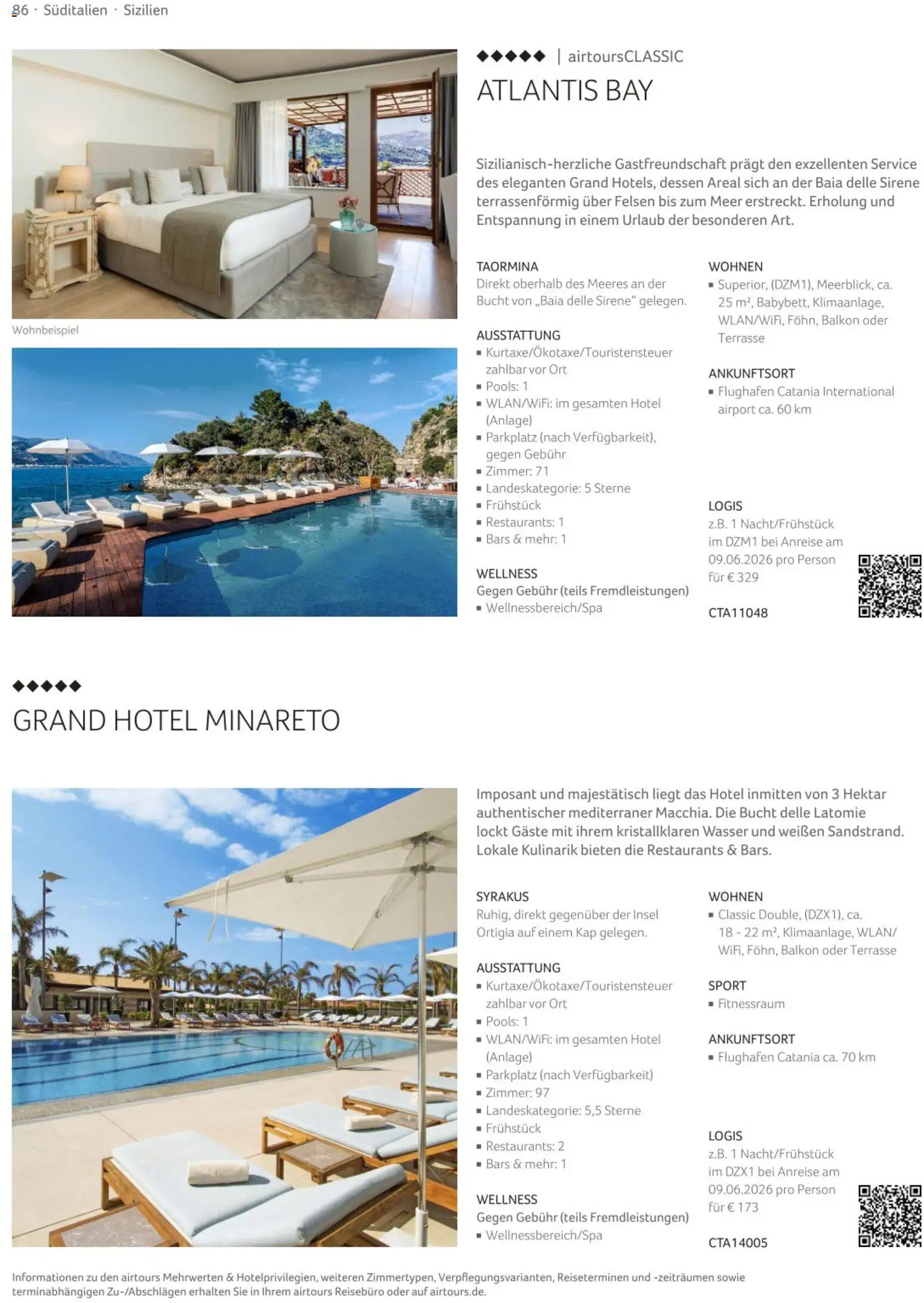 TUI airtours Katalog  Europareisen 2025/26 - Seite 86 - gültig ab 01.11.2025