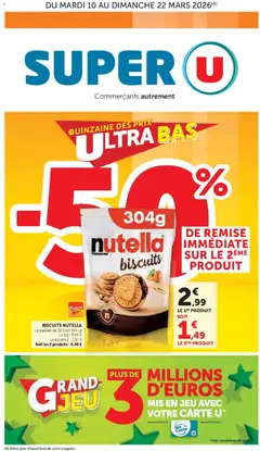 Aperçu Super U catalogue valable à partir du 10/03/2026