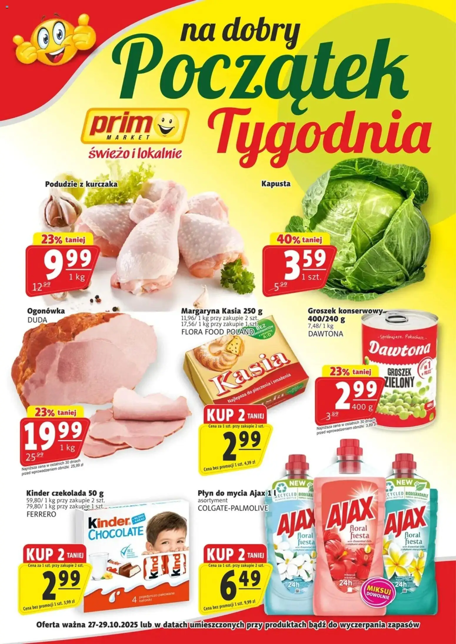 Prim Market Gazetka - Na dobry początek tygodnia - strona 1- ważny od 27.10.2025