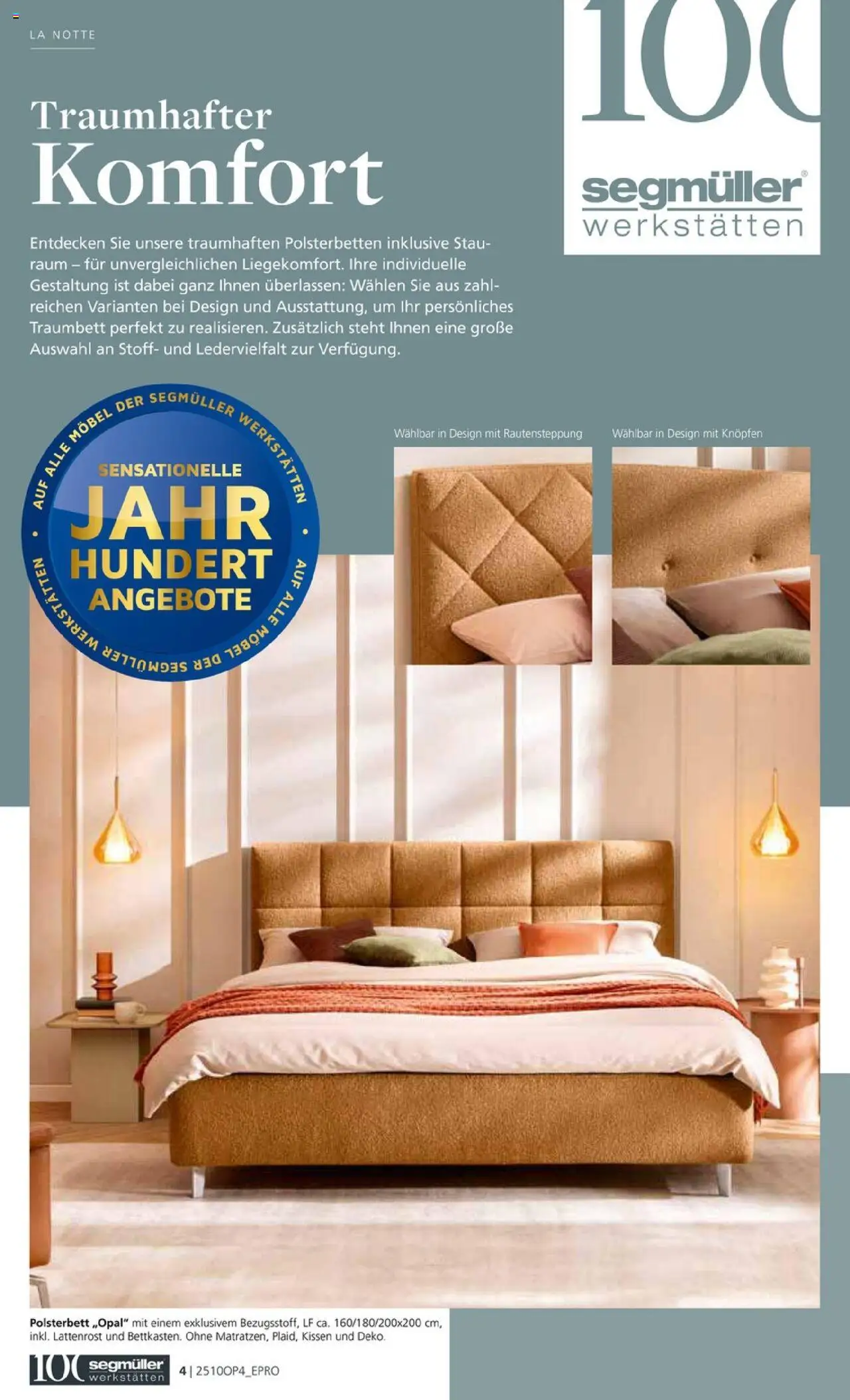 Segmüller Betten gefertigt in Bayern - Seite 4 - gültig ab 17.10.2025