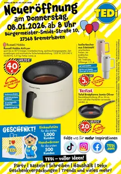 Vorschau TEDi - TEDi Neueröffnung Bremerhaven gültig ab 08.01.2026