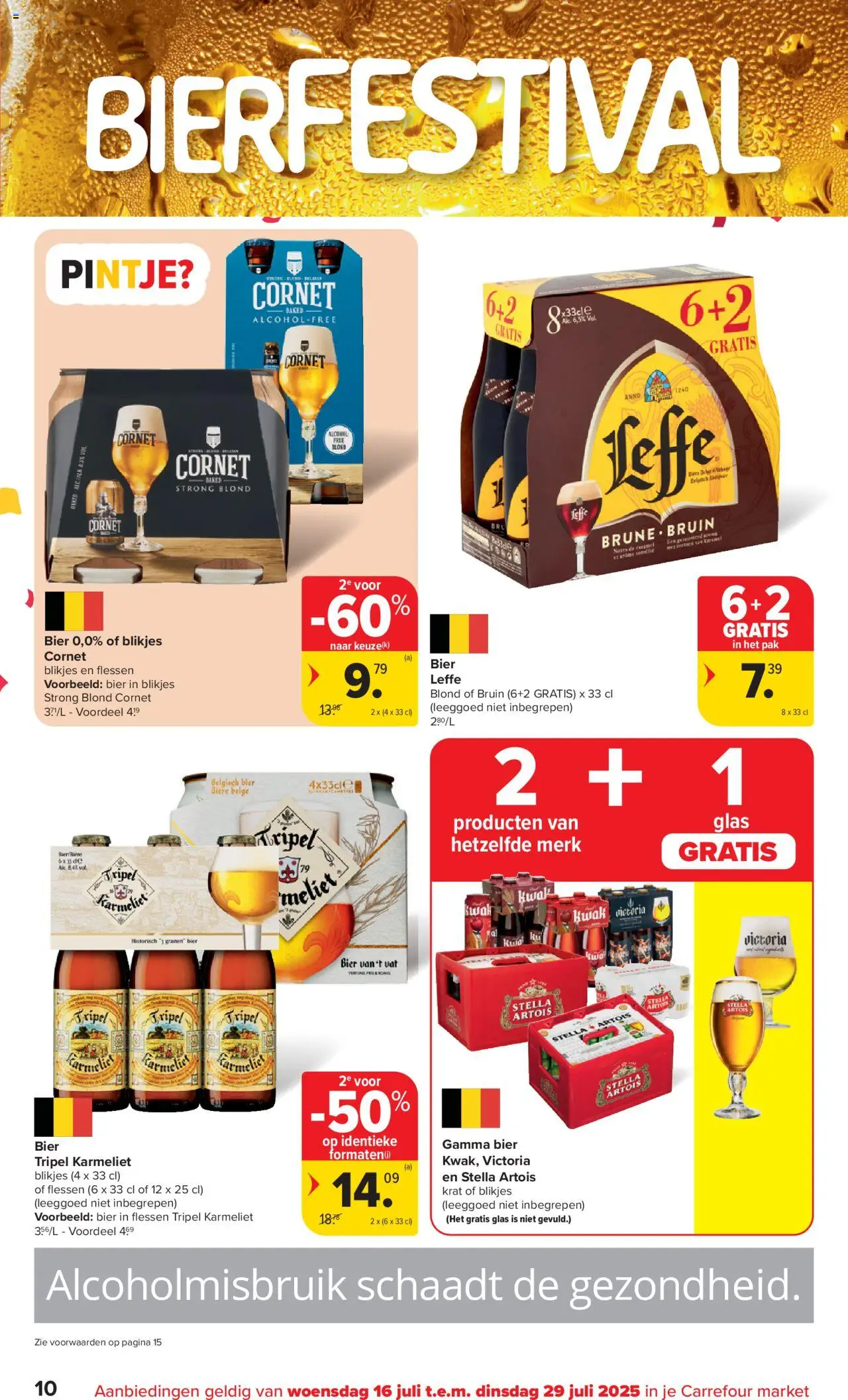 Carrefour - Market Promoties  - pagina 10- geldig vanaf 16/07/2025