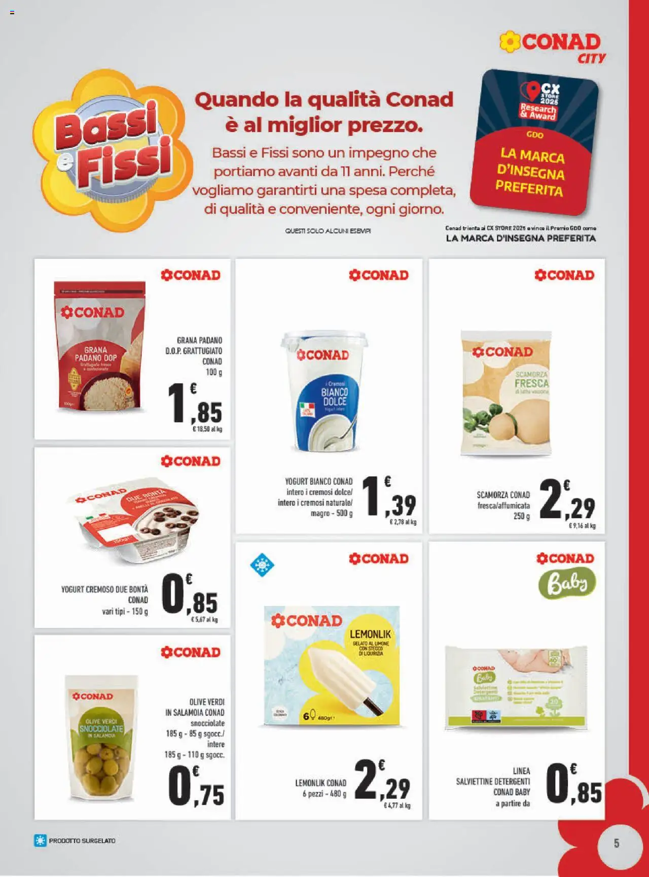Conad City Campania catalogo - pagina 5 - valido dal 16/07/2025