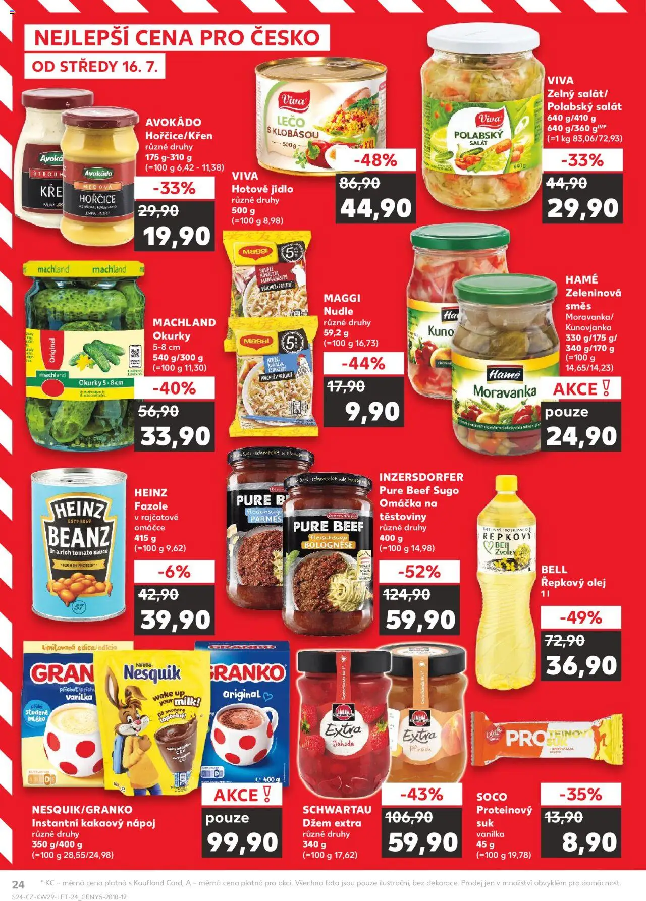 Kaufland leták - strana 24- platný od 16.07.2025