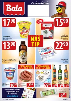 Náhled BALA velký leták Holba + platný od 07.01.2026
