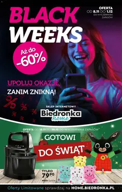 Podgląd Biedronka Black Friday ważny od 15.11.2025