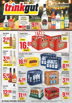 Vorschau Trinkgut Prospekt gültig ab 15.09.2025