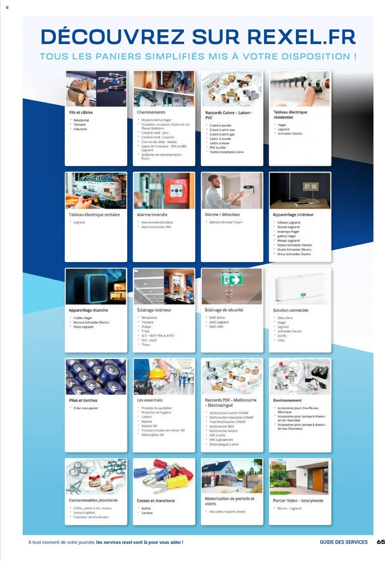 Rexel - Guide des Services - page 65 - valable à partir du 16/07/2025